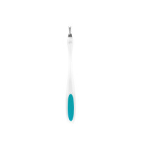 Cuticle cutter with nail file