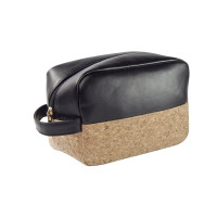 Black cosmetic bag with...